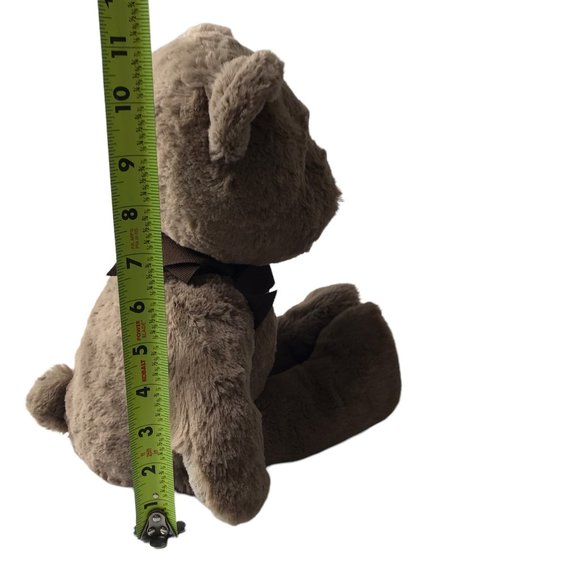 Pottery Barn Kids Teddy Bear Soft Toy Stuffed Animal.  Brown.  Medium. - Picture 9 of 10